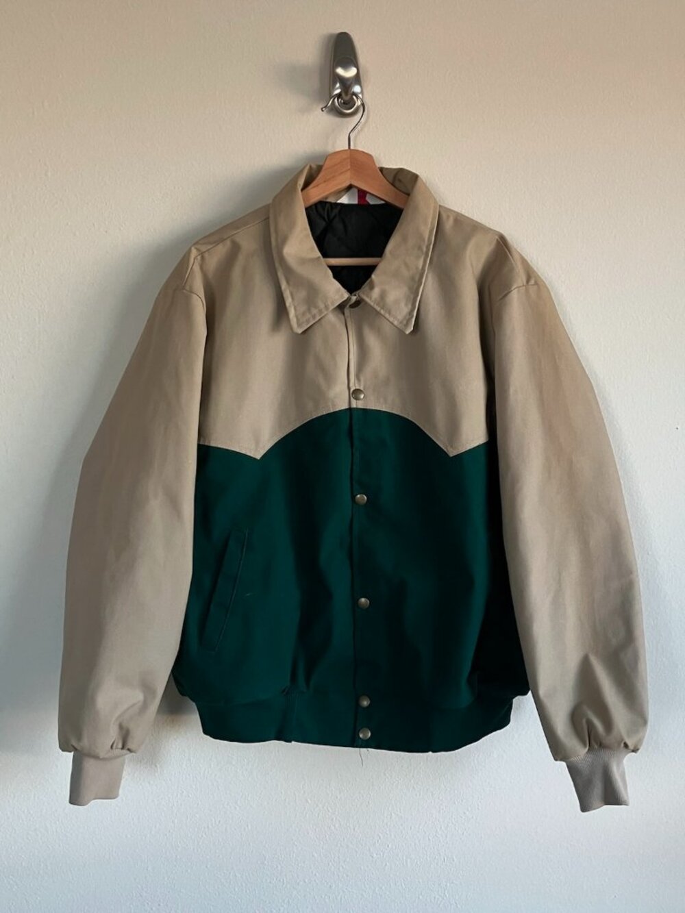 WestArk Vintage Western Style Cowboy Work Canvas Quilted Lined Jacket Size XL